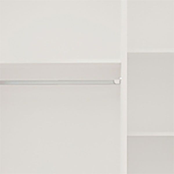 Armate di armadio in stile contemporaneo Combinazione in legno per la camera da letto