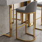 Scandinavian Bucket Counter & Bar Stool Faux Leather Bar Stool for Dining Room Clearhalo 'Bar Furniture' 'Bar Stools' 'bar_stools' 'furn' 'furn_bar_stools' 'Furniture' 'Kitchen & Dining Furniture' 1200x1200_1a8df5bd-566f-4151-b7fc-f3a51c3a730b