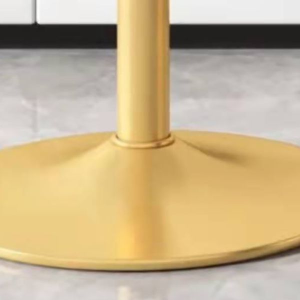 Nordic Glam Liftable Bar Stool Round Counter Bar Stool with Metal Legs Clearhalo 'Bar Furniture' 'Bar Stools' 'bar_stools' 'furn' 'furn_bar_stools' 'Furniture' 'furniture_bar_stools' 'Kitchen & Dining Furniture' 1200x1200_1a9045e4-0ff2-40d6-9fbd-1bb1089f6771