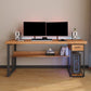 Contemporary Rectangular Computer Desk Home Solid Wood Office Desk with Legs Clearhalo 'furn' 'furn_office_desk' 'Furniture' 'Office Desks' 'Office Furniture' 'office_desk' 1200x1200_1a91c934-9e33-4876-9b35-f7ef09c583fd