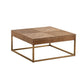 Distressed Wood & Iron Coffee Table French Country Style 1 Single Cocktail Table Clearhalo 'Coffee & Accent Tables' 'Coffee Tables' 'coffee_tables' 'furn' 'furn_coffee_tables' 'Furniture' 'Living Room Furniture' 1200x1200_1a9339a6-4887-4095-aeff-ef2e196b771d