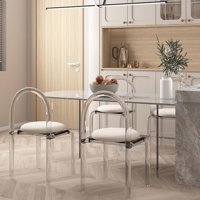 Mesa moderna de forma irregular, mesa de piedra sinterizada con pedestal doble
