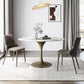 Traditional Luxury Tulip Base Furniture Round Stone Dining Table for Home Clearhalo ' dining_table' 'Dining Tables & Seating' 'Dining Tables' 'furn' 'furn_dining_table' 'Furniture' 'furniture_dining_table' 'Kitchen & Dining Furniture' 'kitchen&dining_furn' 'kitchen' 'kitchen_dining_table' 1200x1200_1a9747dc-178b-47a0-b2dc-ac44e86b8145