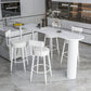 Faux Leather Armless Counter Stool Glam Style Low Back Bar Stool for Indoor Clearhalo 'Bar Furniture' 'Bar Stools' 'bar_stools' 'furn' 'furn_bar_stools' 'Furniture' 'Kitchen & Dining Furniture' 1200x1200_1a9a4946-b1eb-4442-8fc2-2050883986c0