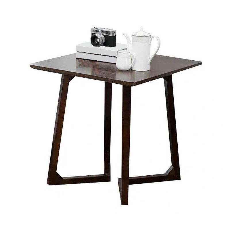 Sleigh-like Base Design Cocktail Table Wood/walnut/white Rubber Wood Coffee Table Clearhalo 'Coffee & Accent Tables' 'Coffee Tables' 'coffee_tables' 'Furniture' 'furniture_coffee_tables' 'Living Room Furniture' 1200x1200_1a9acfa0-1fd4-4deb-afc9-23a31cd441ba