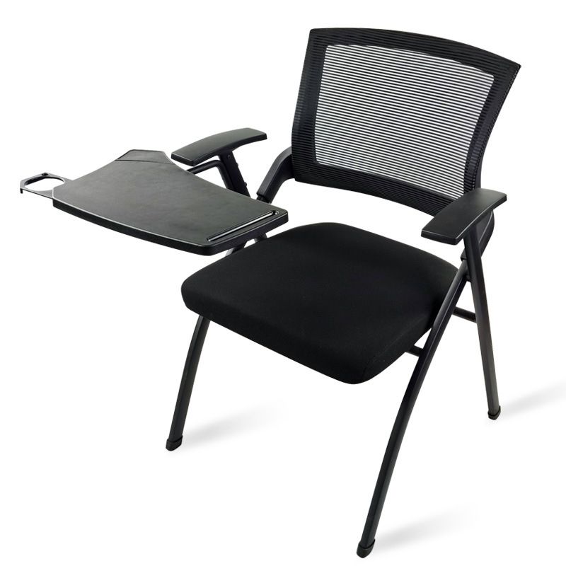 Mesh Mid Back Conference Chair Modern Style Fixed Arms Office Chair Clearhalo 'furn' 'furn_office_chair' 'Furniture' 'Office Chairs' 'Office Furniture' 'office_chair' 1200x1200_1a9aec03-6989-4e08-bd30-168312e40cc0