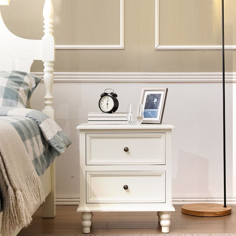 Traditional Night Table Drawer Storage Pine Nightstand with Legs for Bedroom Clearhalo 'Bedroom Furniture' 'furn' 'furn_night_stand' 'Furniture' 'night_stand' 'Nightstands' 1200x1200_1a9c3495-83bb-4824-81f8-d229aa0c9f1c