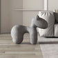Modern Fabric Accent Chair Animal Armless Slipper Chair for Living Room Clearhalo 'Accent Chairs' 'accent_chairs' 'Chairs & Seating' 'furn' 'furn_accent_chairs' 'Furniture' 'Living Room Furniture' 1200x1200_1a9d635a-852c-44cd-a064-4115157e23d1