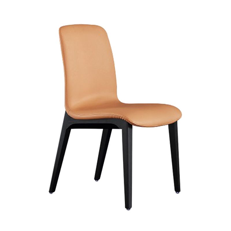 Contemporary Style Side Chair Wood Solid Back Dining Room Chair for Dining Room Clearhalo 'Dining Chairs' 'Dining Tables & Seating' 'dining_chair' 'furn' 'furn_dining_chair' 'Furniture' 'Kitchen & Dining Furniture' 1200x1200_1aa04cdd-fec0-41d6-913a-ae96ae9c1fd5
