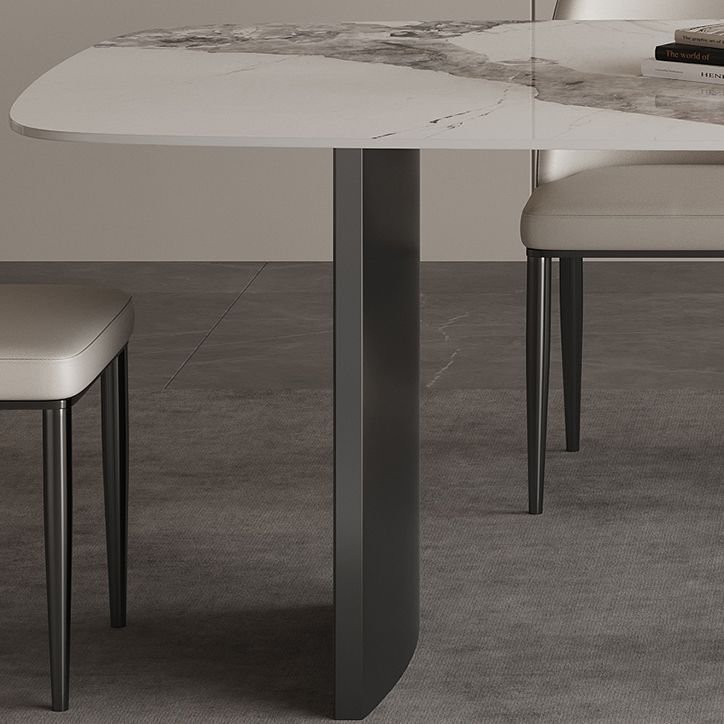 Rectangular Dining Table Set 1/4/5/6 Pcs Modern Dinette Set for Kitchen