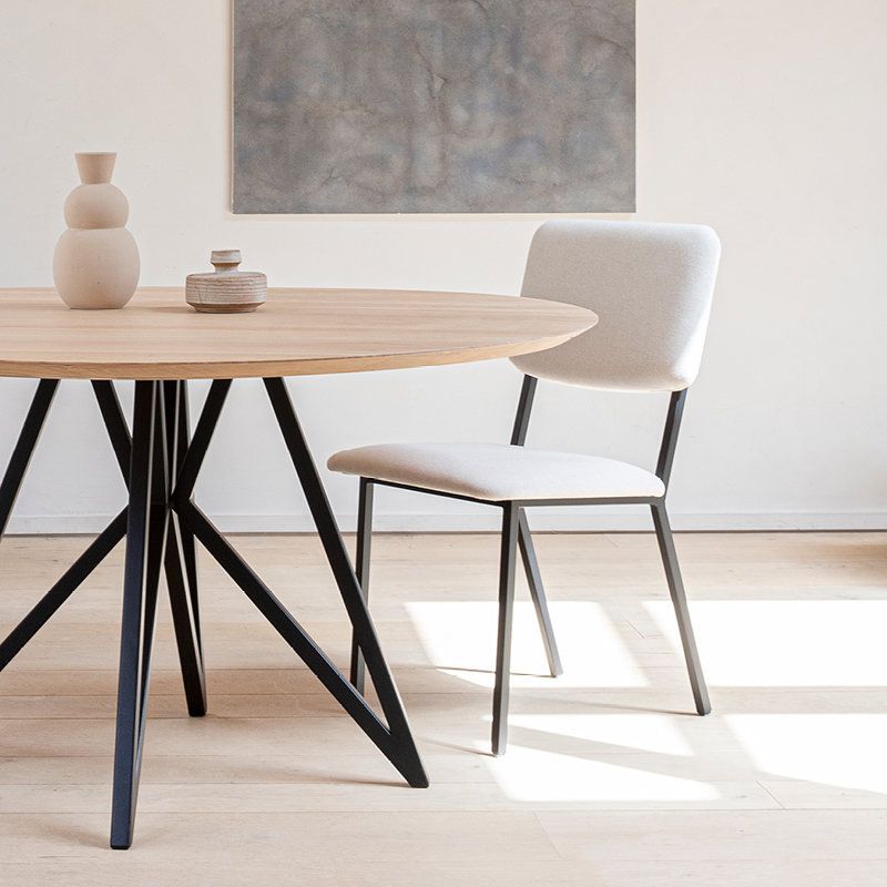 Metal Contemporary Round Dining Table Pine Wood Top Table for Dining Room Clearhalo ' dining_table' 'Dining Tables & Seating' 'Dining Tables' 'furn' 'furn_dining_table' 'Furniture' 'furniture_dining_table' 'Kitchen & Dining Furniture' 'kitchen&dining_furn' 'kitchen' 'kitchen_dining_table' 1200x1200_1aa805bb-7aed-4205-b978-6989dc0ac3bb