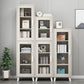 Engineered Wood Standard Bookshelf Modern White Bookcase with Shelves Clearhalo 'Bookcases' 'furn' 'furn_bookcases' 'Furniture' 'Office Furniture' 1200x1200_1aa81327-66e5-47d3-99d0-8671a66ed337