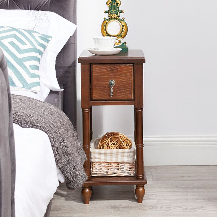 Traditional Nightstand Solid Wood Night Table for Living Room Clearhalo 'Bedroom Furniture' 'furn' 'furn_night_stand' 'Furniture' 'night_stand' 'Nightstands' 1200x1200_1aa81939-a0a0-4cbf-8198-be29b091c87b