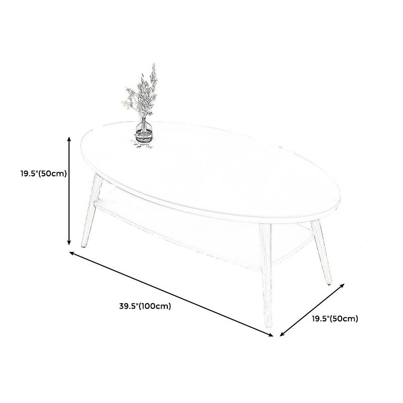 Modern Wooden Rectangular/Geometric Coffee Table with Storage Cocktail Table Clearhalo 'Coffee & Accent Tables' 'Coffee Tables' 'coffee_tables' 'furn' 'furn_coffee_tables' 'Furniture' 'furniture_coffee_tables' 'Living Room Furniture' 1200x1200_1aa8b54a-6cd1-455d-a9e8-c9b815540f98