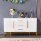 Buffet du buffet glamour 2 portes et 3 tiroirs armoires buffet buffet