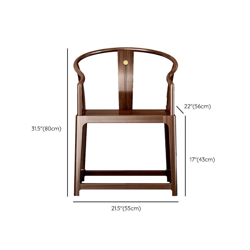Traditionele stijl eetgel stoel stoere houten stoel stoel voor thuis