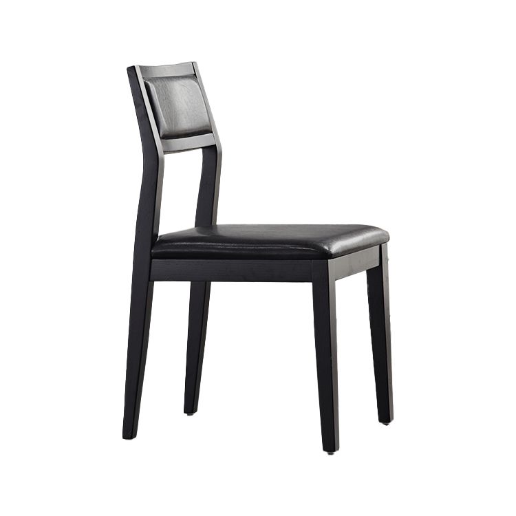 Contemporary Chairs Dining Armless Open Back Side Chairs with Wooden Legs for Kitchen Clearhalo ' kitchen&dining_furn' 'Dining Chairs' 'Dining Tables & Seating' 'dining_chair' 'furn' 'furn_dining_chair' 'Furniture' 'furniture_dining_chair' 'Kitchen & Dining Furniture' 'kitchen' 1200x1200_1ab18757-2e8e-4055-9e10-c54fae2445f3