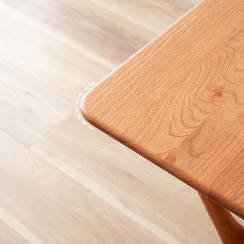 Contemporary Rectangle Dining Table Solid Wood Table with 4 Legs for Home Kitchen Dinner Clearhalo ' dining_table' 'Dining Tables & Seating' 'Dining Tables' 'furn' 'furn_dining_table' 'Furniture' 'furniture_dining_table' 'Kitchen & Dining Furniture' 'kitchen&dining_furn' 'kitchen' 'kitchen_dining_table' 1200x1200_1ab1ce7b-1a77-412d-b9e4-89d315aaa0e0