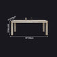 Luxury Sintered Stone Dining Table 4 Legs Base Scratch Resistant Rectangle Table for Home Clearhalo ' dining_table' 'Dining Tables & Seating' 'Dining Tables' 'furn' 'furn_dining_table' 'Furniture' 'furniture_dining_table' 'Kitchen & Dining Furniture' 'kitchen&dining_furn' 'kitchen' 'kitchen_dining_table' 1200x1200_1ab4b968-1fde-429a-a33e-7283c2acb4d4