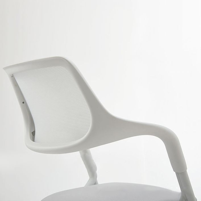 Contemporary Fixed Arms Swivel Chair Gray Cushion Conference Chair Clearhalo 'furn' 'furn_office_chair' 'Furniture' 'Office Chairs' 'Office Furniture' 'office_chair' 1200x1200_1ab4cc53-e8a5-453f-adae-d01ad6f4d765
