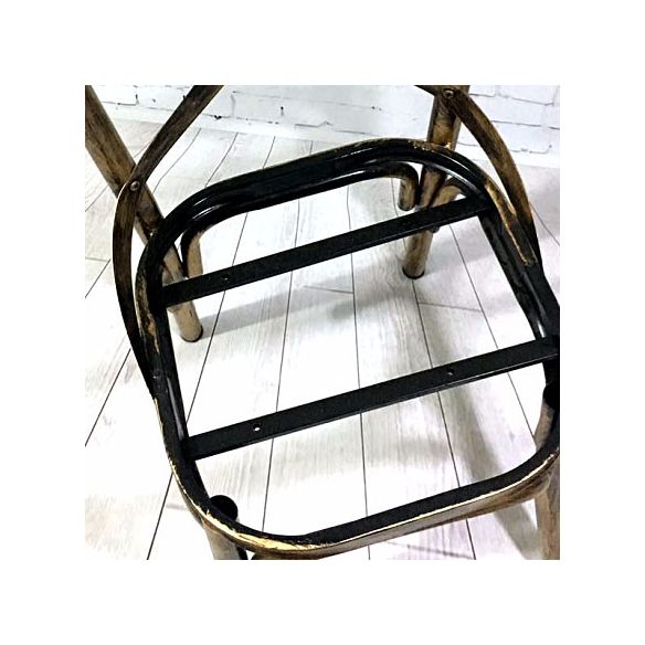 Industrial Style Metal Chairs Dining Room Kitchen Cross Back Side Chair Clearhalo ' kitchen&dining_furn' 'Dining Chairs' 'Dining Tables & Seating' 'dining_chair' 'furn' 'furn_dining_chair' 'Furniture' 'furniture_dining_chair' 'Kitchen & Dining Furniture' 'kitchen' 1200x1200_1ab62055-4691-463f-b071-679d1846c690