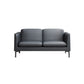 Glam Black Cushions Square Arm Genuine Leather Stationary Sofa Clearhalo 'furn' 'furn_sofas' 'Furniture' 'furniture_sofas' 'Living Room Furniture' 'Sofa' 'sofas' 1200x1200_1abb7539-7a56-4881-b92a-f81a589d5b7e