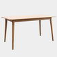 Contemporary Rectangle Dining Table Solid Wood Table with 4 Leg for Home Kitchen Dinner Clearhalo ' dining_table' 'Dining Tables & Seating' 'Dining Tables' 'furn' 'furn_dining_table' 'Furniture' 'furniture_dining_table' 'Kitchen & Dining Furniture' 'kitchen&dining_furn' 'kitchen' 'kitchen_dining_table' 1200x1200_1abdd64b-bb61-493e-8e69-98196918869f