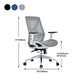 Modern Adjustable Arms Computer Chair with Wheels Nylon Desk Chair Clearhalo 'furn' 'furn_office_chair' 'Furniture' 'Office Chairs' 'Office Furniture' 'office_chair' 1200x1200_1abf704d-5a24-41f3-939b-6a577b1a19b9