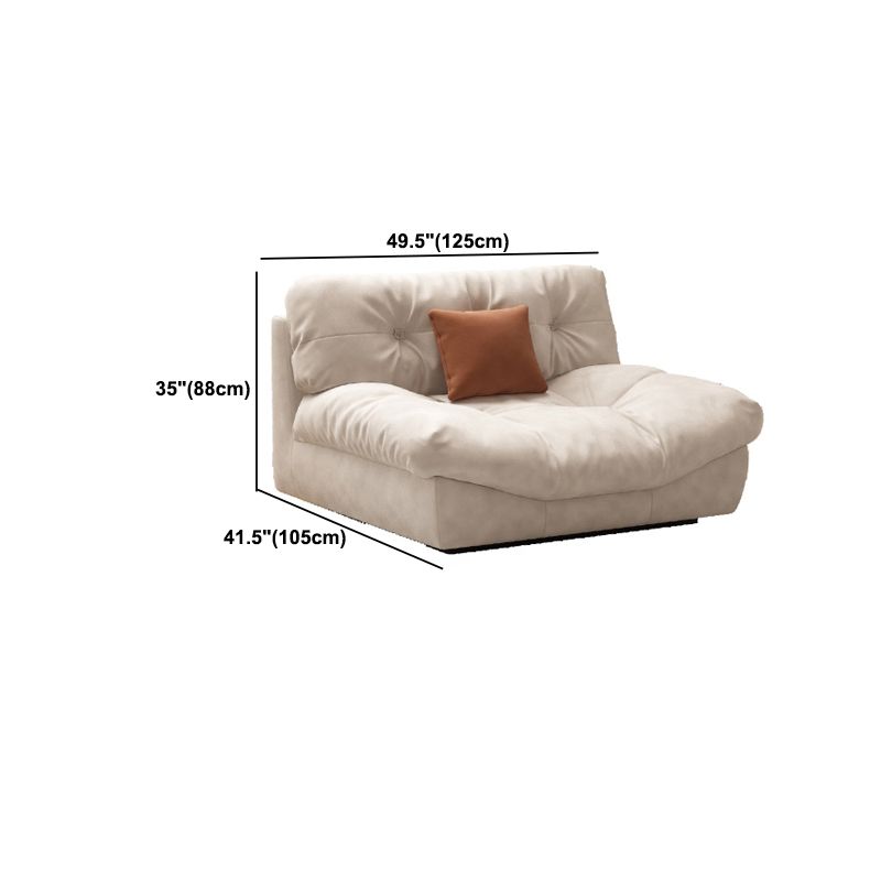 Tufted Split-Back Contemporary Standard Settee Couch in Beige Clearhalo 'furn' 'furn_sofas' 'Furniture' 'Living Room Furniture' 'Sofa' 'sofas' 1200x1200_1abfe81f-198d-4cb2-9a63-e7c8c107c45d