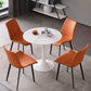 Modern Style Dining Table Round Sintered Stone Dining Table for Home Use Clearhalo ' dining_table' 'Dining Tables & Seating' 'Dining Tables' 'furn' 'furn_dining_table' 'Furniture' 'furniture_dining_table' 'Kitchen & Dining Furniture' 'kitchen&dining_furn' 'kitchen' 'kitchen_dining_table' 1200x1200_1ac37a85-cefd-4612-aa86-7514f61acb76
