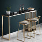Rectangle Stone Bar Dining Table Industrial Bar Dining Table with Sled Base Clearhalo 'Bar Furniture' 'Bar Tables' 'bar_tables' 'furn' 'furn_bar_tables' 'Furniture' 'furniture_bar_tables' 'Kitchen & Dining Furniture' 1200x1200_1ac3e67f-fc6d-44e4-972f-ff2ef5b393ff