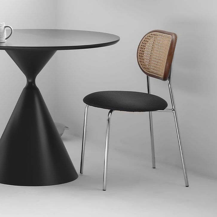 Modern Style Metal Chair Dining Armless Open Back Chairs for Kitchen Clearhalo 'Dining Chairs' 'Dining Tables & Seating' 'dining_chair' 'furn' 'furn_dining_chair' 'Furniture' 'furniture_dining_chair' 'Kitchen & Dining Furniture' 1200x1200_1ac8ce85-f395-430c-b018-1297c165151c