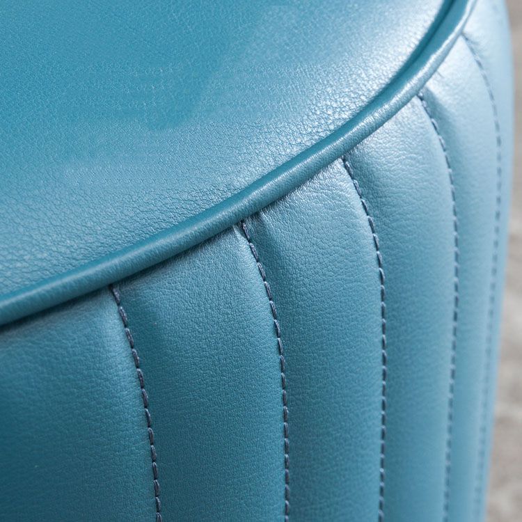 Leather Standard Stool Modern Style Simple Household Round Footstool Clearhalo 'furn' 'furn_ottomans_poufs' 'Furniture' 'Living Room Furniture' 'Ottomans & Poufs' 'ottomans_poufs' 1200x1200_1ac9d9a0-7351-47de-adc5-acee8b9e5e39