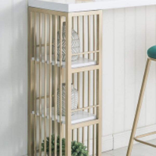 Glam Style Pub Table Rectangle Solid Wood Double Pedestal Bar Table for Indoor Clearhalo 'Bar Furniture' 'Bar Tables' 'bar_tables' 'furn' 'furn_bar_tables' 'Furniture' 'Kitchen & Dining Furniture' 1200x1200_1acafbd5-2e55-446f-99ad-6a39845d1909