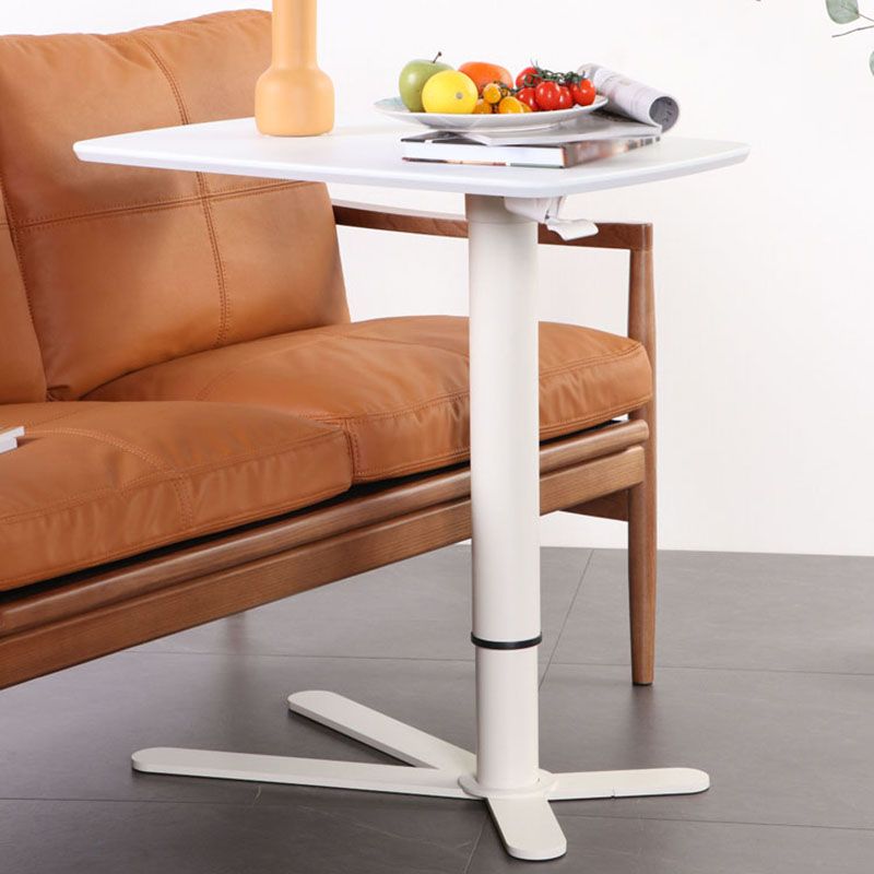 Industrial Style Metal Bar Table Rectangle Top Indoor Adjustable Height Bistro Table Clearhalo 'Bar Furniture' 'Bar Tables' 'bar_tables' 'furn' 'furn_bar_tables' 'Furniture' 'furniture_bar_tables' 'Kitchen & Dining Furniture' 'kitchen&dining_furn' 'kitchen' 1200x1200_1acc2f25-e375-41ef-ad92-89c3ee9b70d6