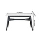 Sintered Stone White Dining Table Minimalist Trestle Base Table for Dining Room Clearhalo ' dining_table' 'Dining Tables & Seating' 'Dining Tables' 'furn' 'furn_dining_table' 'Furniture' 'furniture_dining_table' 'Kitchen & Dining Furniture' 'kitchen&dining_furn' 'kitchen' 'kitchen_dining_table' 1200x1200_1ace806c-b683-441d-98c9-396b7c463847