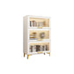 Modern Engineered Wood Bookcase White Standard Shelf with Door Clearhalo 'Bookcases' 'furn' 'furn_bookcases' 'Furniture' 'Office Furniture' 1200x1200_1ad15f6e-bb3f-420f-bce8-585779a83759