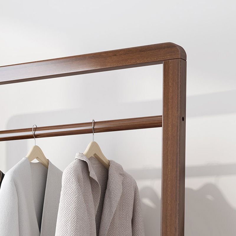 Contemporary Style Coat Hanger Shelves Design Solid Wood Coat Rack for Living Room Clearhalo 'Entry & Mudroom Furniture' 'furn' 'furn_hall_tree_coat_racks' 'Furniture' 'Hall Trees & Coat Racks' 'hall_tree_coat_racks' 1200x1200_1ad175b2-f4b1-49b6-bb00-d6d74ef77fd3