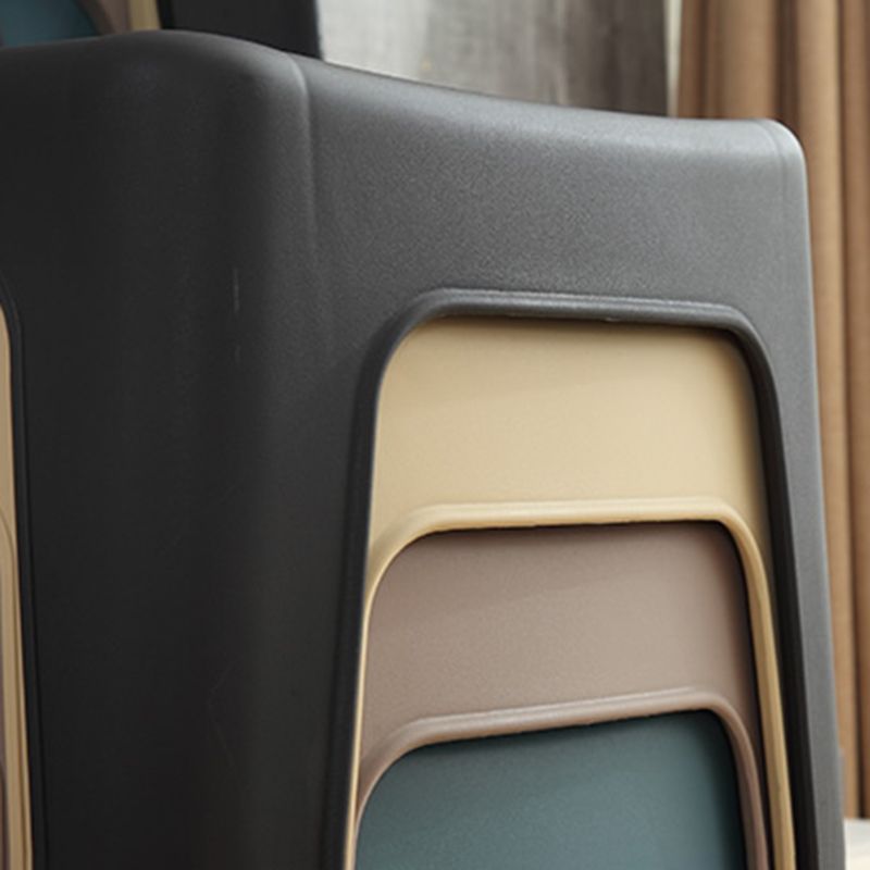 Modern Dining Slat Back Chair Plastic Dining Armless Side Chairs Clearhalo ' kitchen&dining_furn' 'Dining Chairs' 'Dining Tables & Seating' 'dining_chair' 'furn' 'furn_dining_chair' 'Furniture' 'furniture_dining_chair' 'Kitchen & Dining Furniture' 'kitchen' 1200x1200_1ad232f8-88bd-4aa5-b469-d545e421f79f