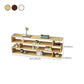 Engineered Wood TV Stand Console Modern Open Shelving Media Console TV Stand