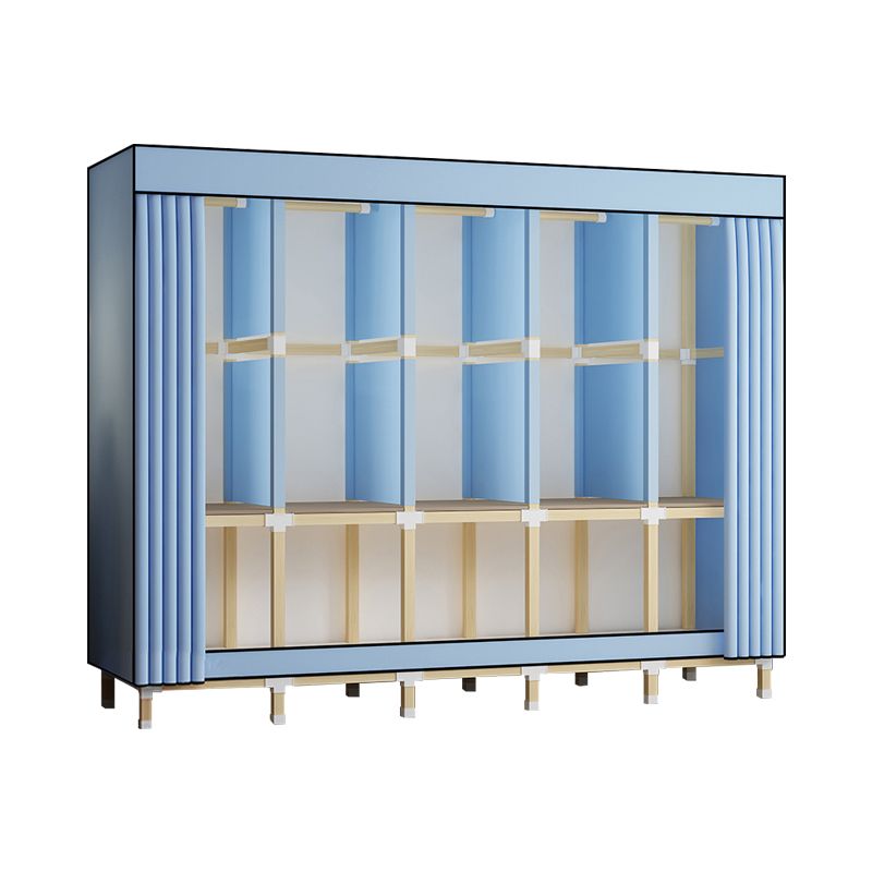 Armoire de garde-robe en bois de noyer armoire armoire de garde-robe de style contemporain pour chambre à coucher