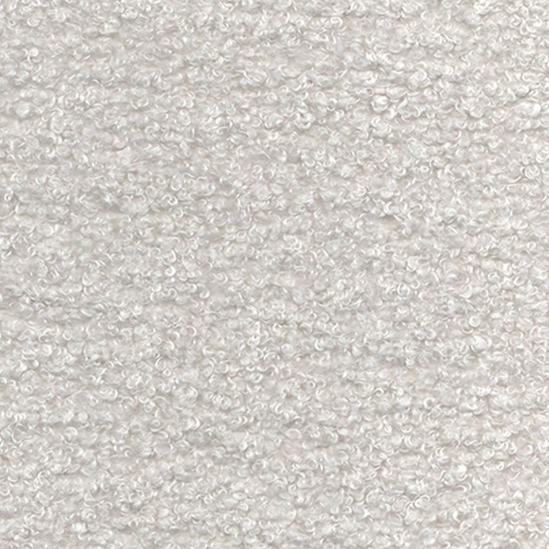 Hedendaagse stijl gebogen bank 33.46 "H armloze bank in het wit