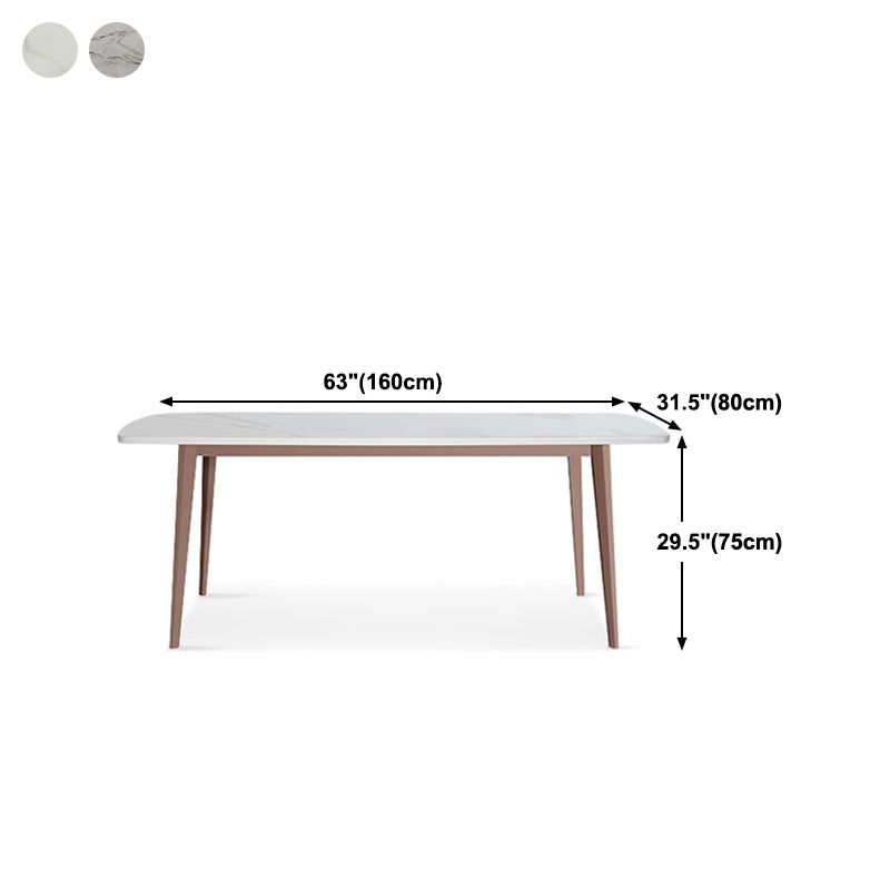 Modern Stone Rectangle Dining Table Home Kitchen Dinner Tripod Base Dining Table Clearhalo ' dining_table' 'Dining Tables & Seating' 'Dining Tables' 'furn' 'furn_dining_table' 'Furniture' 'furniture_dining_table' 'Kitchen & Dining Furniture' 'kitchen&dining_furn' 'kitchen' 'kitchen_dining_table' 1200x1200_1adbec85-11d6-48f9-9ce8-490b838facec