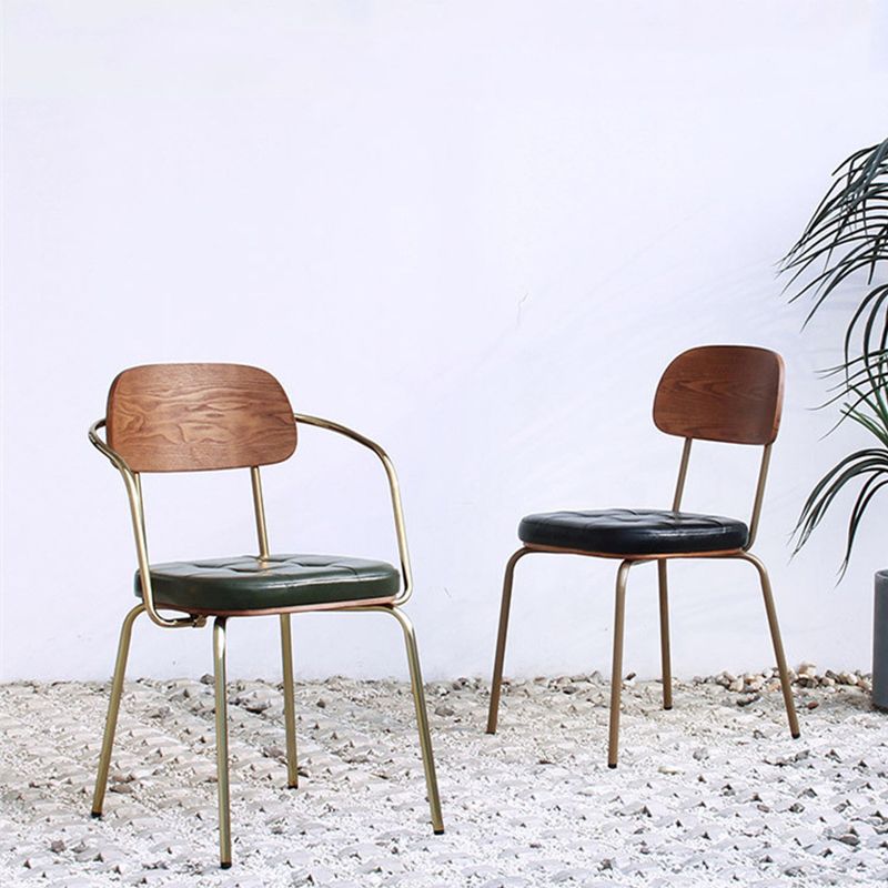 21.85" Wide Industrial Style Single Sofa Chair Basic Four Leg Fixed Back Arm Chair Clearhalo 'Accent Chairs' 'accent_chairs' 'Chairs & Seating' 'furn' 'furn_accent_chairs' 'Furniture' 'Living Room Furniture' 1200x1200_1adfd95e-7d13-406a-adca-1e8329f079b9