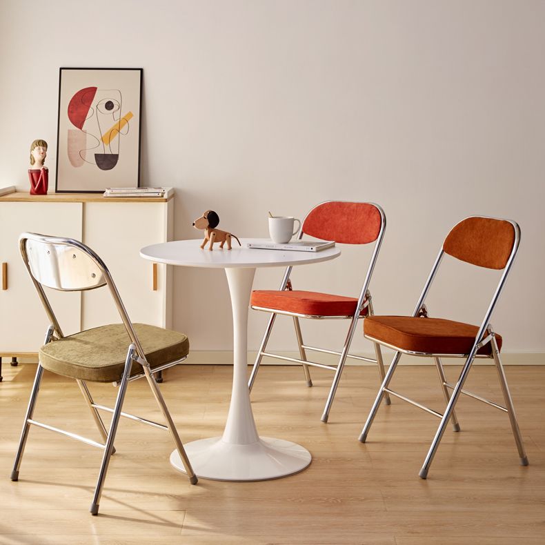 Open Back Dining Side Chair Foldable Upholstered Armless Dining Chairs Clearhalo ' kitchen&dining_furn' 'Dining Chairs' 'Dining Tables & Seating' 'dining_chair' 'furn' 'furn_dining_chair' 'Furniture' 'furniture_dining_chair' 'Kitchen & Dining Furniture' 'kitchen' 1200x1200_1ae0f6d2-55a0-412a-8462-78e5ca1e03ce