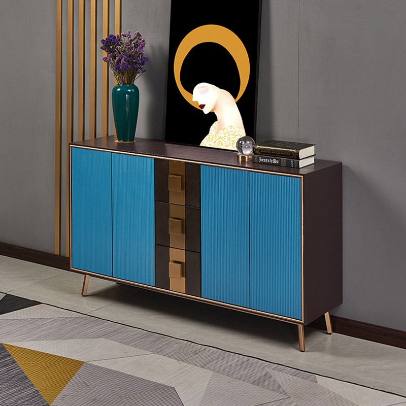 MODERNA SIDECCHIO TABELLO ABBIGLIAMENTO INDICATURA LEGNO - 59,01 "L X 15,75" W X 35.43 "H