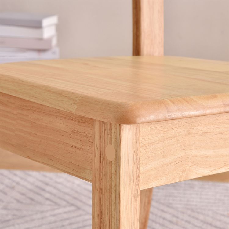 Contemporary Design Dining Chairs Slat Back Wood Side Dining Chairs Clearhalo ' kitchen&dining_furn' 'Dining Chairs' 'Dining Tables & Seating' 'dining_chair' 'furn' 'furn_dining_chair' 'Furniture' 'furniture_dining_chair' 'Kitchen & Dining Furniture' 'kitchen' 1200x1200_1ae438eb-100b-46be-8fa7-8320a1b11dcb