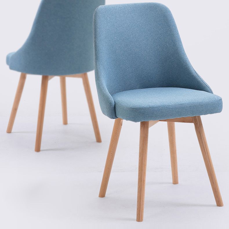 Upholstered Scandinavian Home Side Chair Matte Finish Parsons Dining Chair Clearhalo ' kitchen&dining_furn' 'Dining Chairs' 'Dining Tables & Seating' 'dining_chair' 'furn' 'furn_dining_chair' 'Furniture' 'furniture_dining_chair' 'Kitchen & Dining Furniture' 'kitchen' 1200x1200_1ae657f8-e89d-41ef-9020-6b50e50d7b00