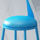Nordic Armless Backrest Counter Stool Iron Couture Bar Stool with Cushion and Pedal Clearhalo 'Bar Furniture' 'Bar Stools' 'bar_stools' 'furn' 'furn_bar_stools' 'Furniture' 'Kitchen & Dining Furniture' 1200x1200_1aeb65aa-ede9-4b1f-b27e-6c007c9331a9