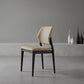 Open Back Side Chair Industrial Style Wood Dining Room Chair